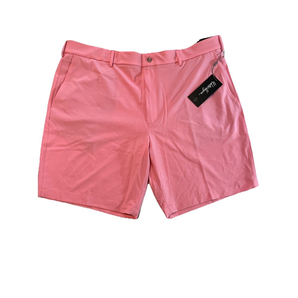 Men's Walter Hagen Performance 11 Flat Front Wrinkle Resistant 9" Golf Shorts 42